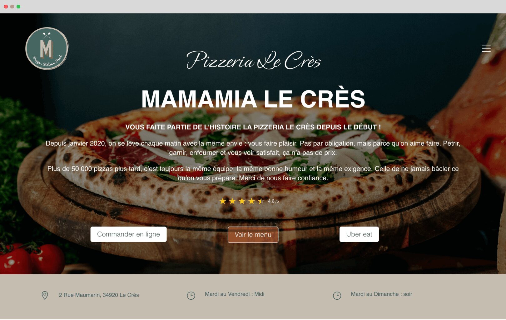 mamamia-italian-food-restaurant-lecres Site internet pizzeria mamamia Le Crès